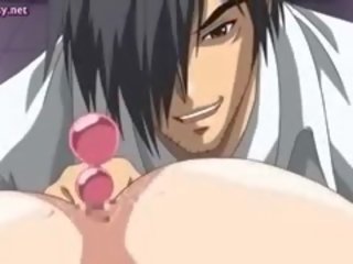 Anime Nurse Toying Asshole And Gets Fingered