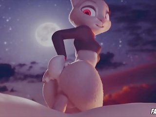 Malaki nadambong judy hopps makakakuha ng kanya puwit pounded sa pamamagitan ng malaki titi &vert; tatlong-dimensiyonal x sa turing pelikula komika