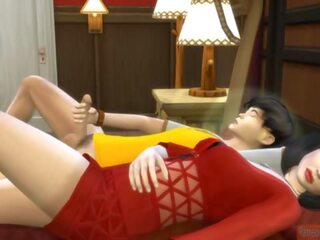 Syn pieprzy śpiące koreańskie mama &vert; azjatyckie mama shares the podobnie łóżko z jej syn w the hotel pokój &vert; koreańskie vid seks wideo scena &vert; azjatyckie śpiące mama &lbrack;en sub&rsqb;