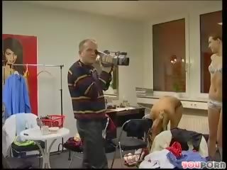 German changing room footage