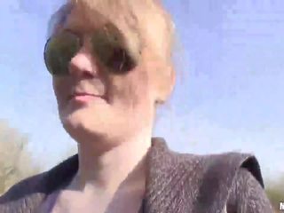Busty amateur Meggie Vera outdoor xxx video video