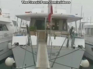 Hård kön filma film i en båt