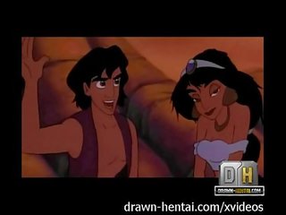 Aladdin σεξ ταινία - παραλία βρόμικο συνδετήρας με γιασεμί