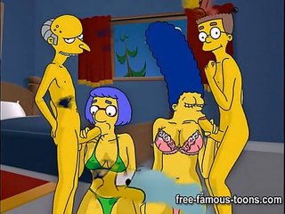 Simpsons הנטאי קשה אורגיה