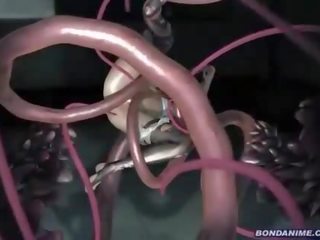 प्रकोप ३डी tentacles टक्कर लगी है एक प्रिय नॅस्टी