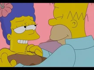 Simpsons xxx סרט homer זיונים marge