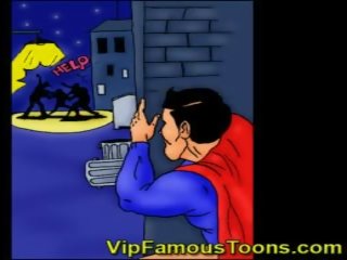 Superman và supergirl bẩn quay phim