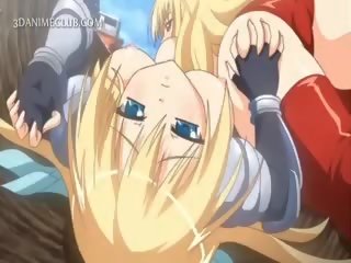 3d Anime Sixtynine With Blonde exceptional Lesbian Teens