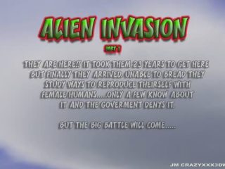 ३डी आनिमेशन एलीयन invasion